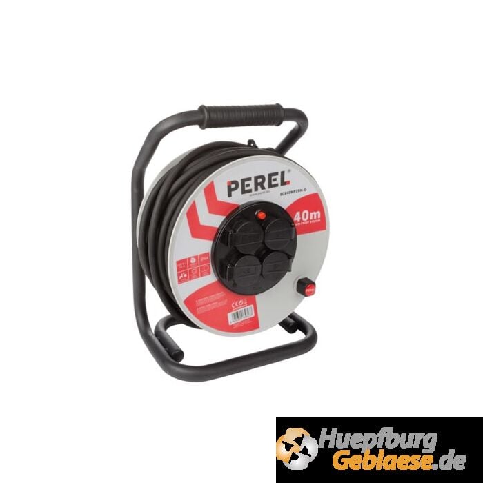 Perel Professional kabelrulle 40m 3G2.5